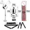 FRKO Fufu Clip Chastity Cage Stainless Steel With Real Silicone Dildo BDSM Strapon Chastity Belt Device Slave Games Men Sex Toys