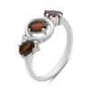 Silver Ring with Natural Garnet 1.633ct, Item Weight 2.98 G (2195863)