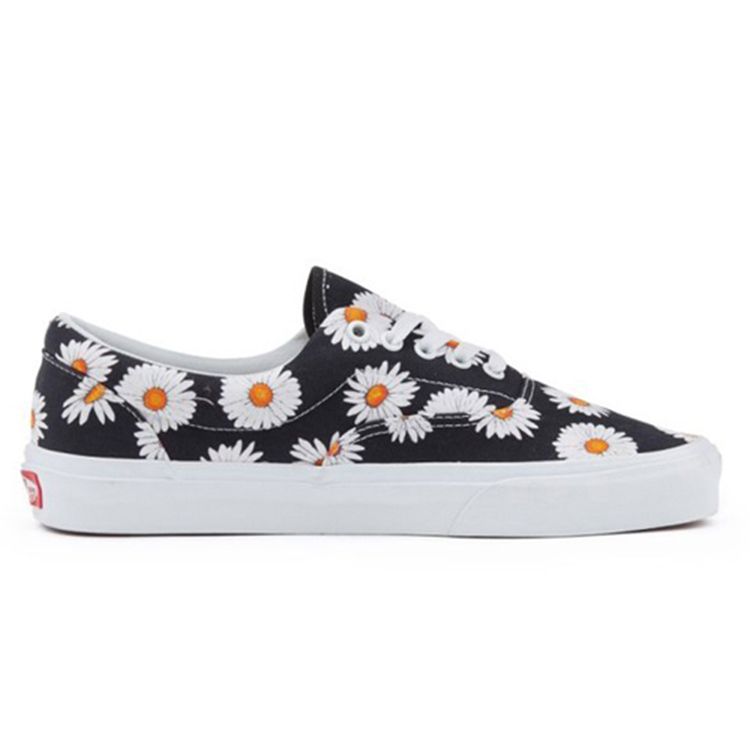 Vans Era Big Daisies Low Top Skate Shoes Unisex Sneakers Black White VN0A38FRTOZ