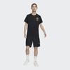 Nike Solid Color Logo Print Short Sleeve T-Shirt Men Tops Black FB9799-010