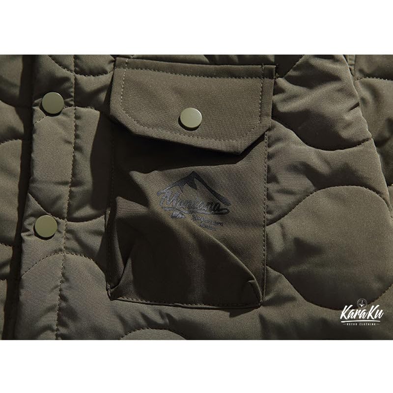 Functional Padded Quilted Jacket [karaku] 4-pocket