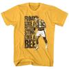 Muhammad Ali Float Like A Butterfly Men T Shirt Fight Stance Sting Like A Bee