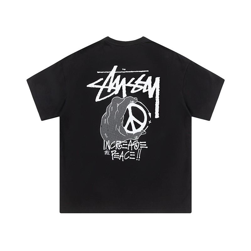 Unisex biezs kokvilnas T-krekls ar ielu