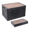 RULAYMAN Foldable Storage with Outdoor Recycled Large Capacity Storage for and Small Plastic with Easy Large for Home or Car Use Box, 25L, Lid, Table,