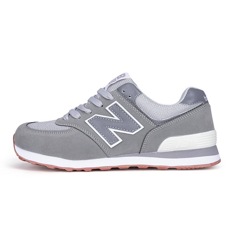 574 N-Logo Casual Running Shoes - Unisex Spring/Autumn Style