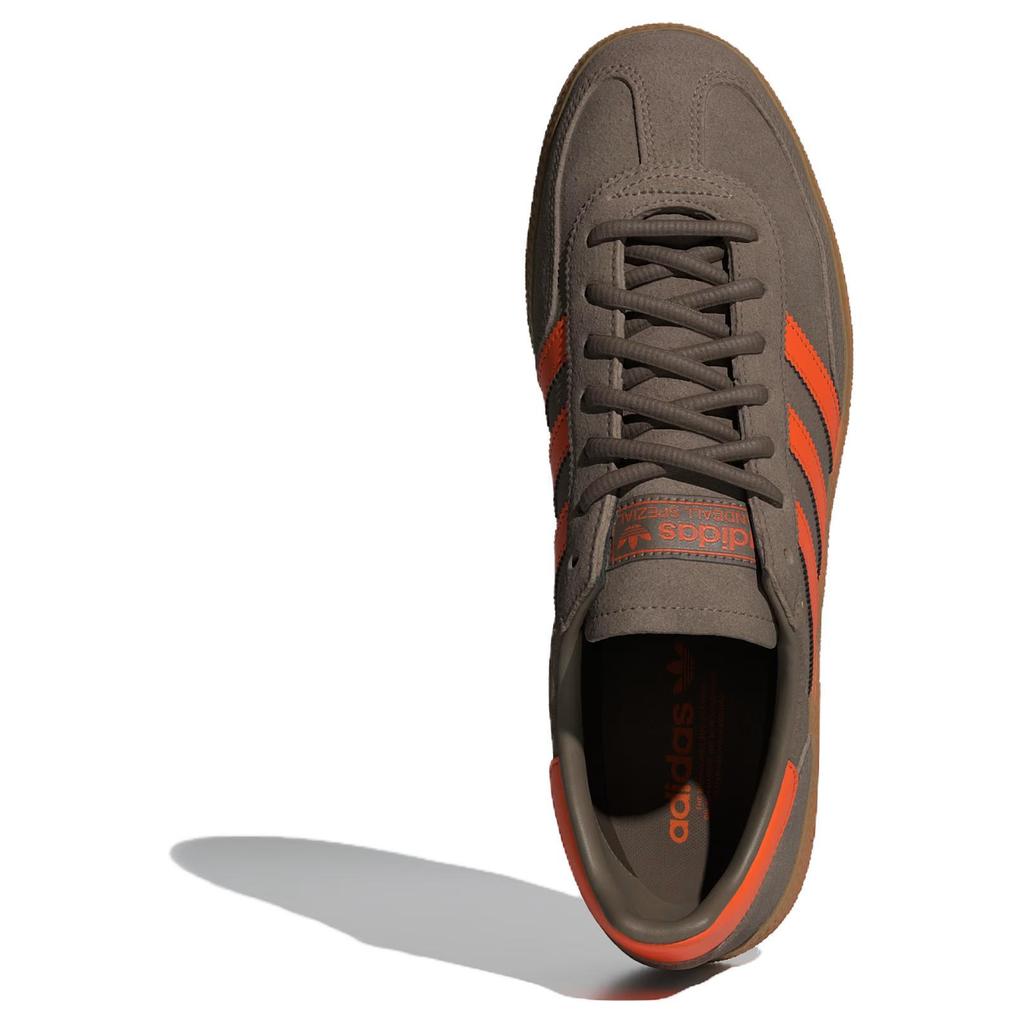 adidas Handball Spezial 'Cargo Brown Orange' (Unisex) Cargo Brown / Orange / Gold Metallic Skateboard Shoes JR3846