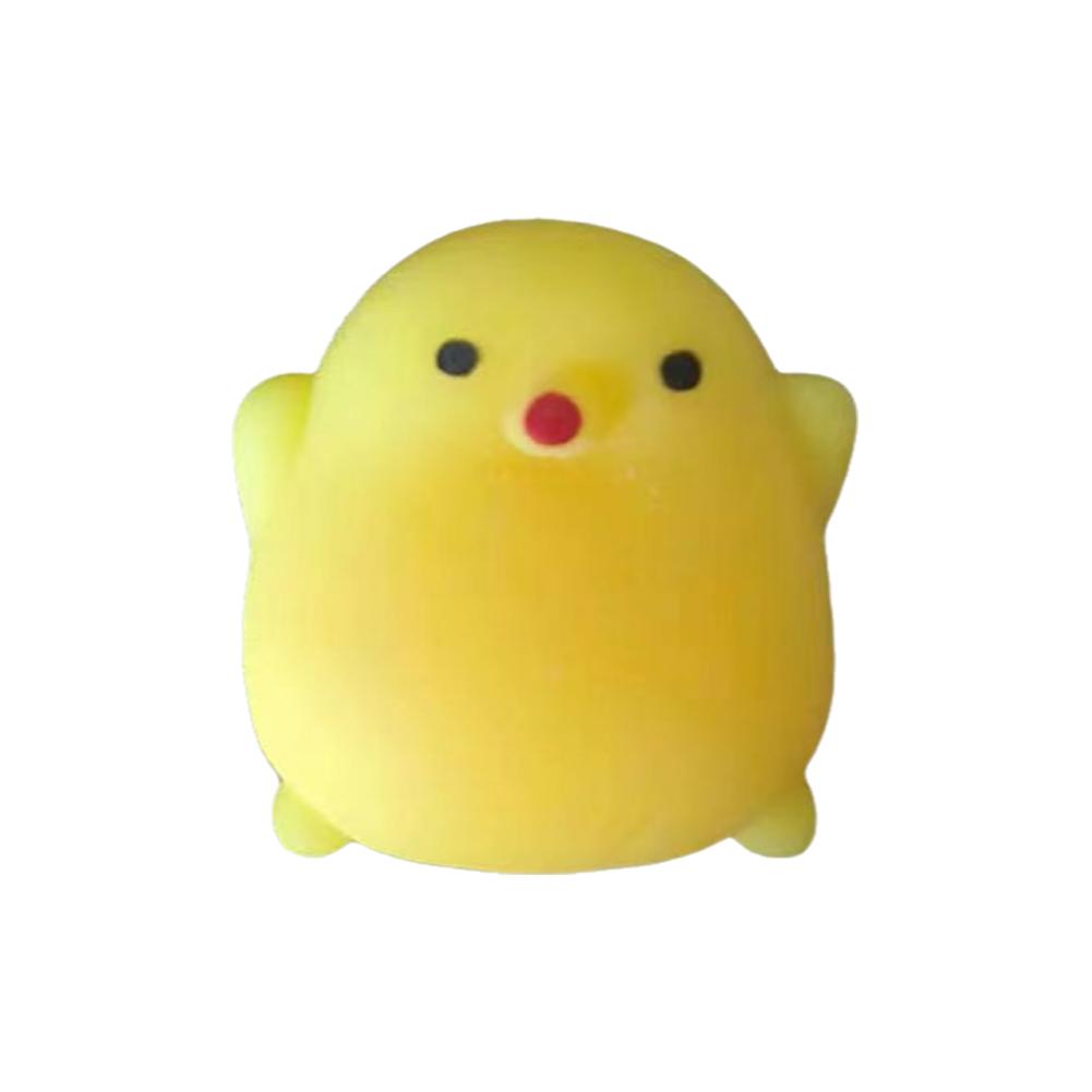 Chick Squeeze Toy Slow Rebound Soft TPR Stress Anxiety Animal Relief Chicken Portable Adults Ye Z6Z1