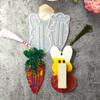 Rabbits Carrot Money Clip Epoxy Resin Mould Silicone Jewelry Making Tool For Craft