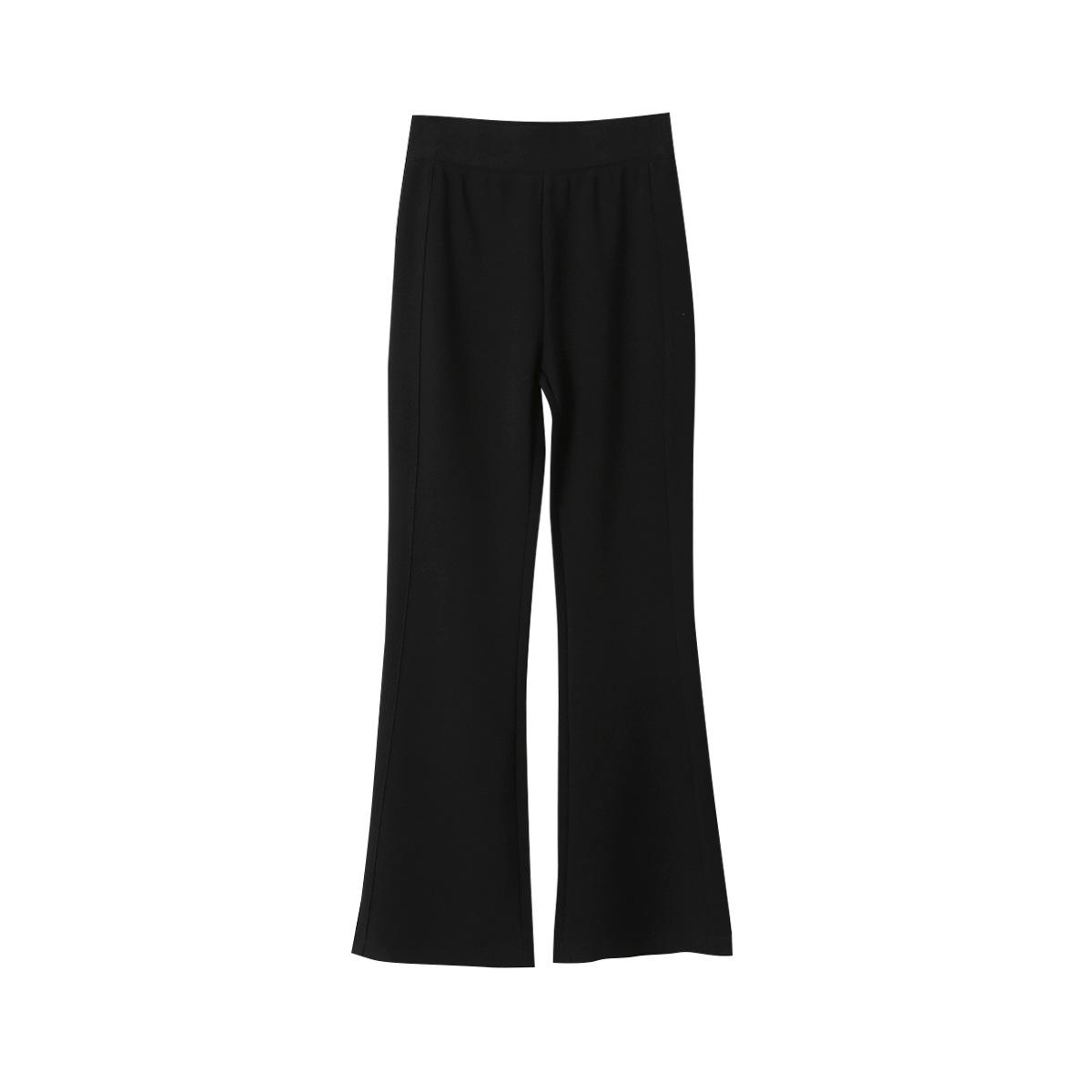 Women s High-Waisted Stretchy Micro-Flare Pants - Spring 2026 Style 11151 - Slimming, Body-Shaping Casual Long Pants Small