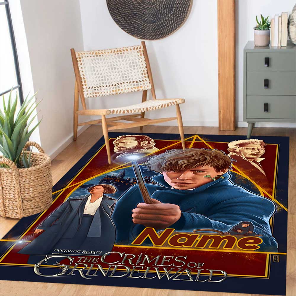 Warner Bros. Works (63) Customize your name rug, office chair cushion, home bedroom living room gift.