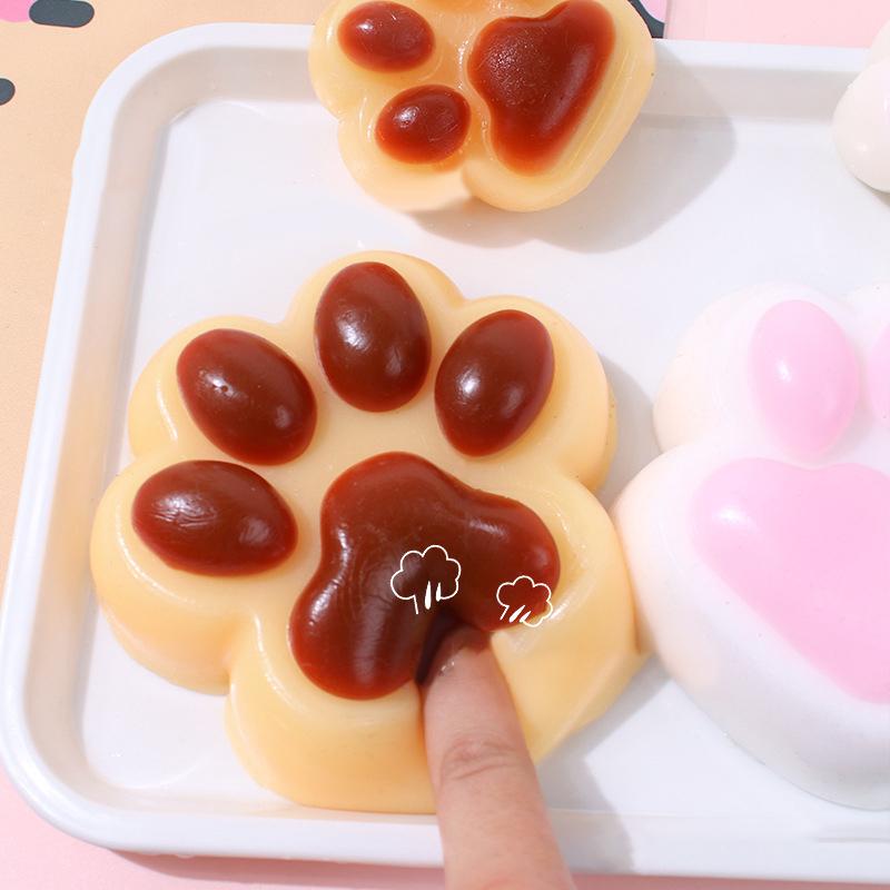 10cm Velké Měkké Kočičí Tlapky Mačkací Hračky na Uvolnění Stresu Dekompresní Hračky Pomalý Návrat Fidget Hračka Dětské Dárky