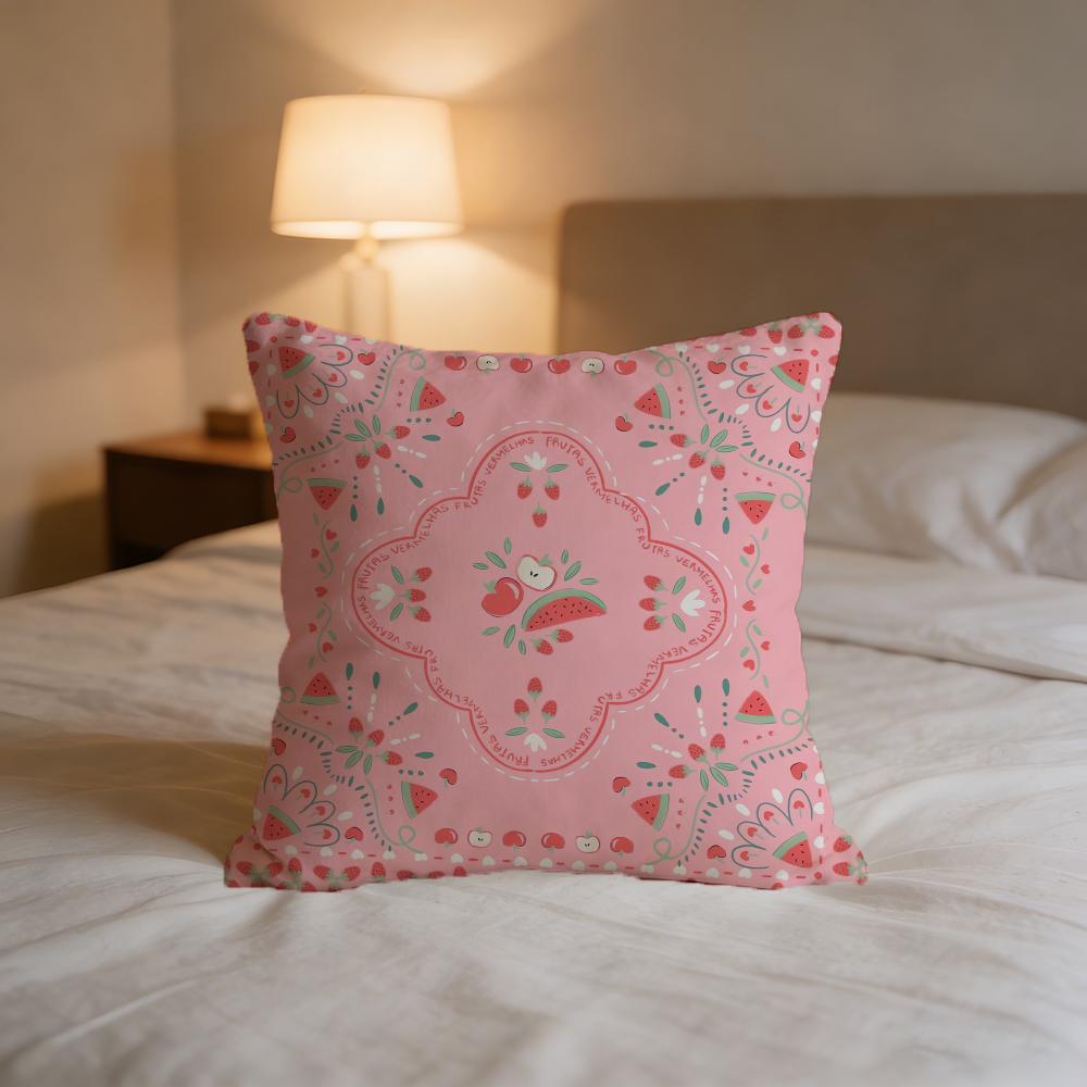 Fruit Pattern Cushion Cover For Pillow Printing Sofa Decoration Home Car Room Coffee Shop Office Nordic Simplicity