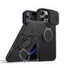 Armor Case For iPhone 17 16 15 14 13 12 Pro Max Plus 17Air Heavy Duty Rugged Magnetic Bracket Slide Camera Protection Cover