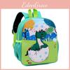Dinosaur Childrens Backpack With Breathable Nylon Material For Kindergarten Kids