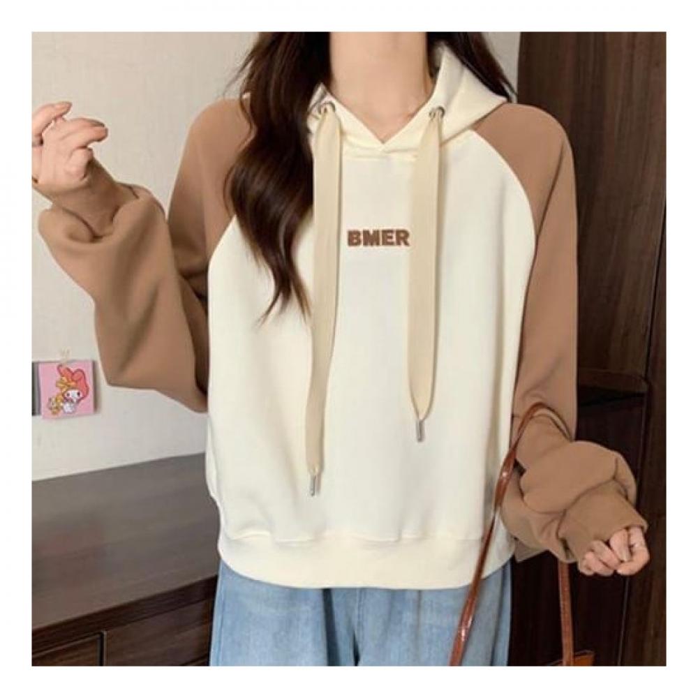 Navava Men Casual Raglan Long Sleeve Hoodie Nt1298