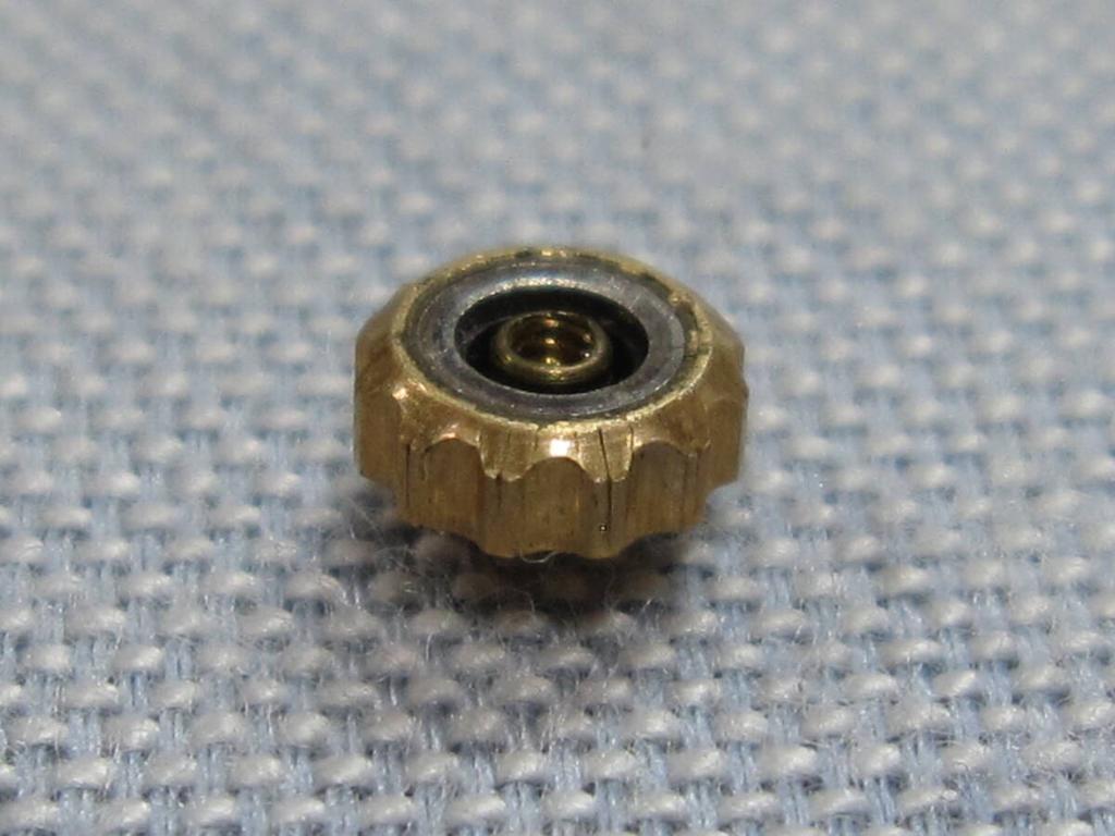 SEIKO S part 2386 Crown gold crown with protruding crown