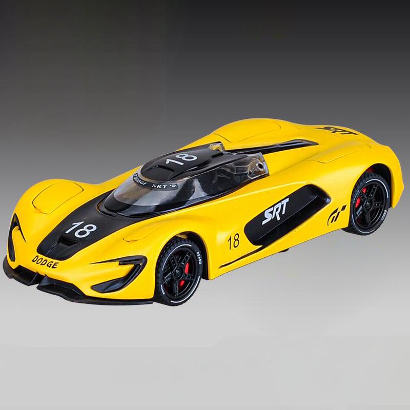 1:32 Dodge Tomahawk SRT V10 Concept Sports Car Alloy Metal Diecast Model Car Children's Toy Car Collection Hobby Holiday Present