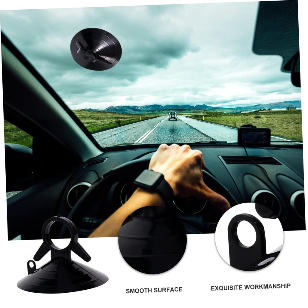 SWOOMEY 50 Stück Saugknopf-Ziehaufhänger Fensterhaken Auto Windschutzscheiben-Sonnenblende Fensterhaken
