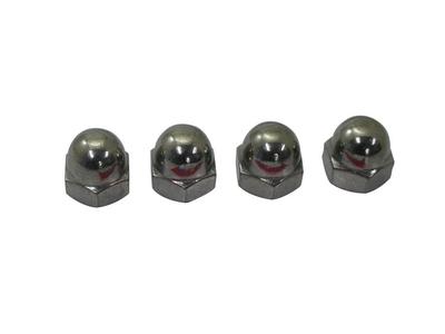 Cf Posh 866016 Inch Size Stainless Steel Acorn Nuts, 3/8-16, 4 Pieces