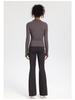 Giacca da Corsa da Donna Slim Fit ad Asciugatura Rapida - Manica Lunga, Top Casual con Zip per Palestra e Yoga, Primavera/Autunno.