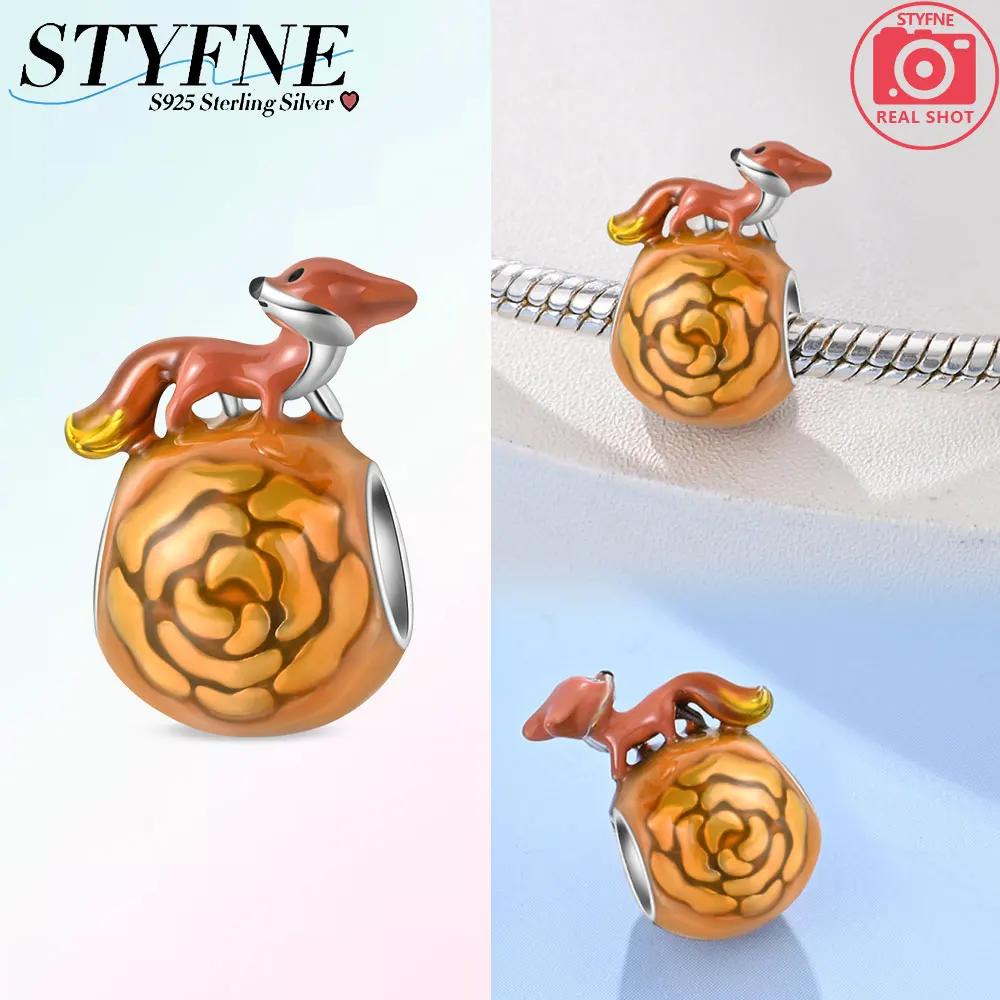 Charms Plataoriginales Animal Panda Dragon Bead For Charms Copper Bracelet Beads Jewellery Making Women'S Gift