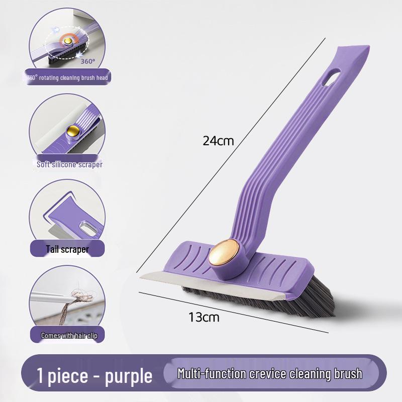 

Multifunctional Rotating Crevice Brush for Kitchen, Bathroom, Toilet, Walls, and Floors