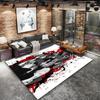Naruto Fire Determination Carpet Rug For Living Room Bedroom Home Sofa Decoration,kids Play Nonslip Floor Mat