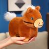 Adorable Mini Pony Plush Doll Soft Stuffed Animal Horse Companion for Kids Adults Holiday Collection
