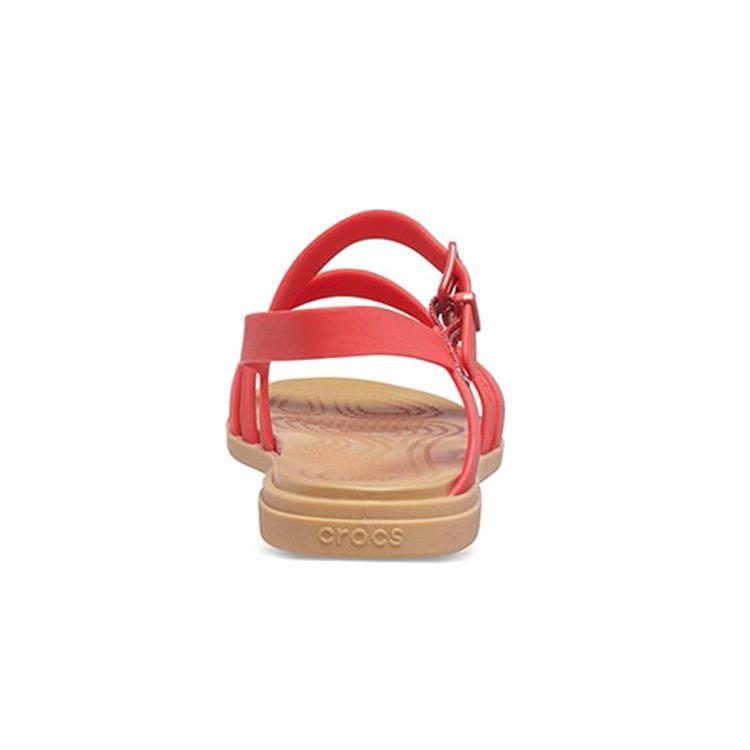 Crocs Vacation Style Summer Sandals Women sandals Flame-Red 206107-8C1