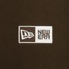 New Era PARKER Long Sleeve Box Logo Onspotz Exclusive Walnut L Sweat Pullover Hoodie Box Logo Embroidery