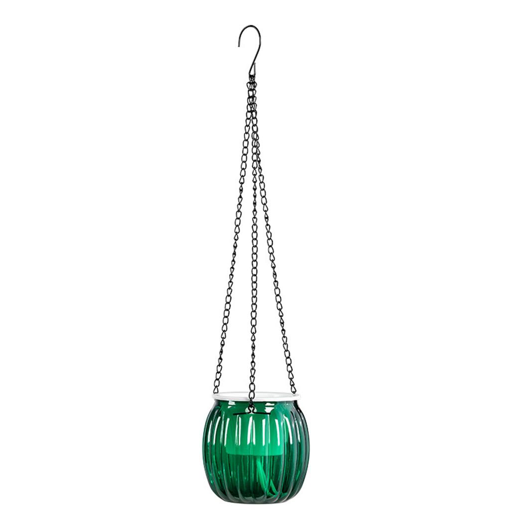Hanging Self Watering Planter Plastic Resin Hanging Basket with Visible Water Level for Indoor Outdoor Plants