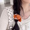 2 pcs/set Polyester Cartoon Animal Duckbill Clips 3D Tail Design Barrettes  Daily