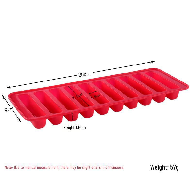 Silikon Finger Muffin- & Keks Kuchenform, Eiswürfelform