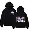 Rapper Feid Ferxxo El Club De Las 19 Flores 2026 Print Hoodie, Unisex Fashion Vintage Pullover, Casual Goth Punk Sweatshirt