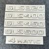 3D ABS Letters Car Trunk Badge Sticker Emblem Logo For Mercedes GLS X166 X167 GLS400 GLS500 GLS550 GLS580 4MATIC Car Accessories