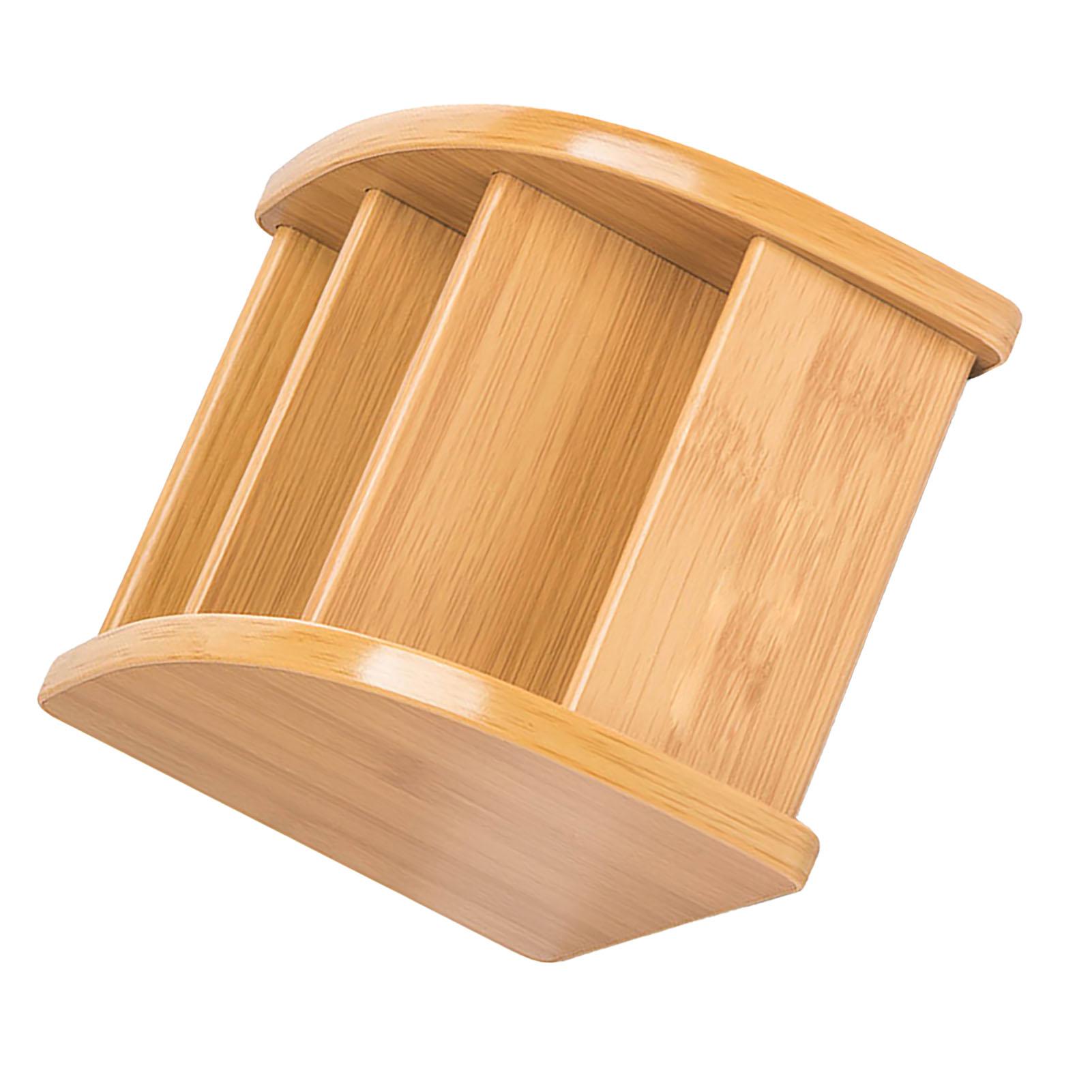 

Подставка для карандашей Стакан для ручек Дерево Большая вместимость Настольный органайзер для хранения Декорация для дома Класс