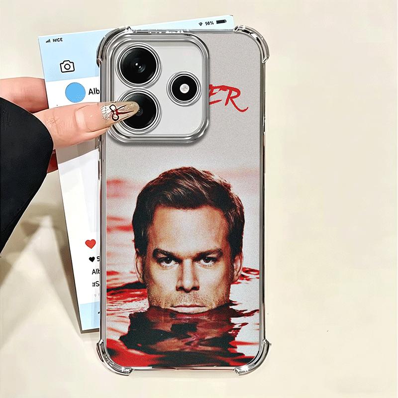 Dexter Morgan TV Soft Phone Case For Xiaomi Poco X7 X8 Pro Max X6 X5 X3 F8 Ultra F7 M8 M7 M5S Redmi 15C 15A 15 14C 13C 12C 13 12