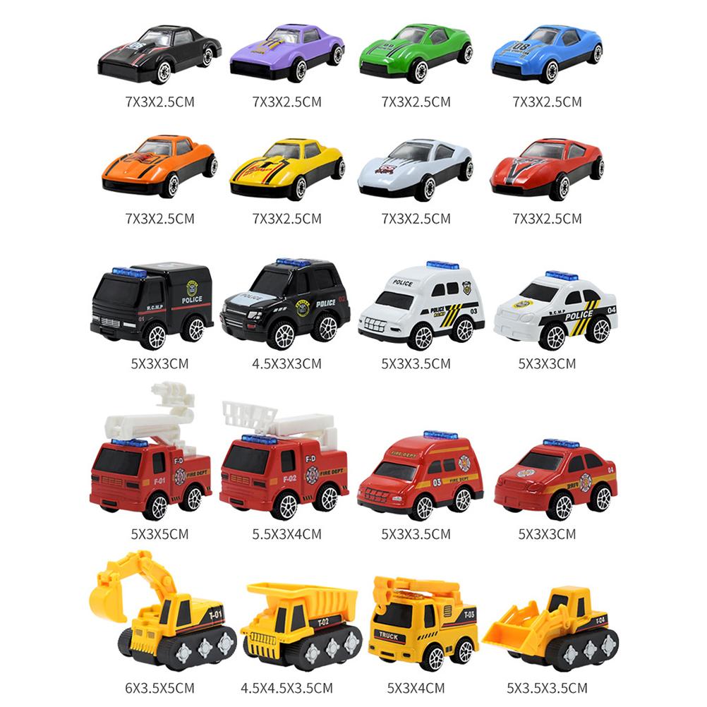 Christmas Advent Calendar 24 Days Countdown Calendar Toys Pull Back Cars Vehicles for Kids Party