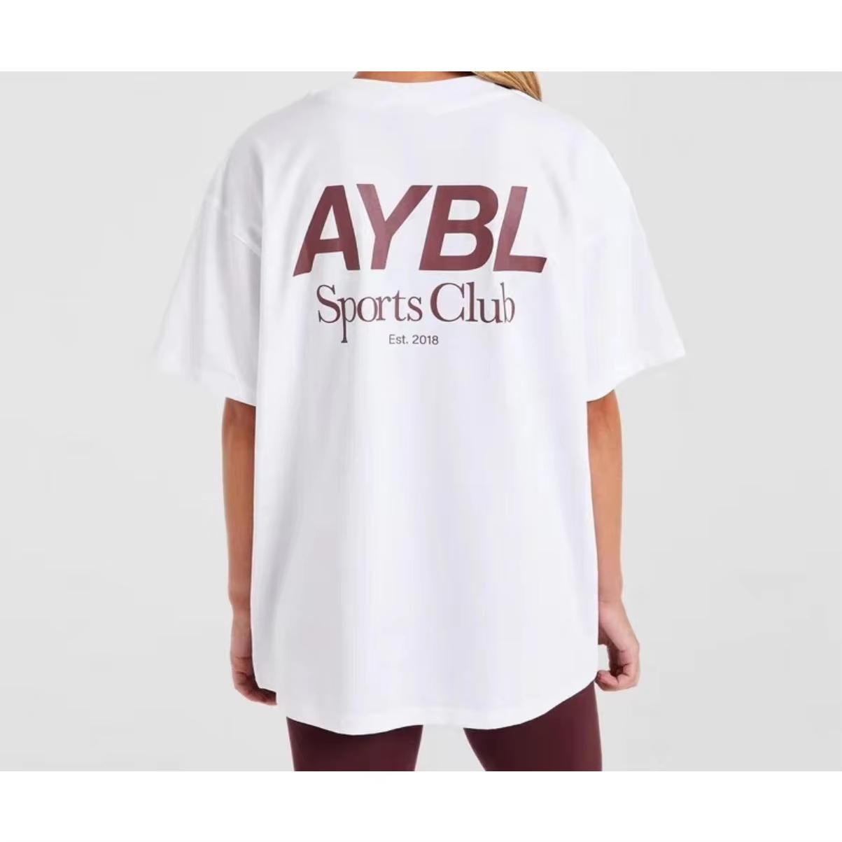 2026 Summer Fashion High Quality Women Men Women Fashion Letter Printing Sports Fitness Short Sleeved T-Shirt Crew Neck T Shirt 4XL