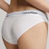 Calvin Klein Modern Attraction Jacquard Waistband Sexy Bikini Triangle Underwear Women Underwear White F3787AD-100