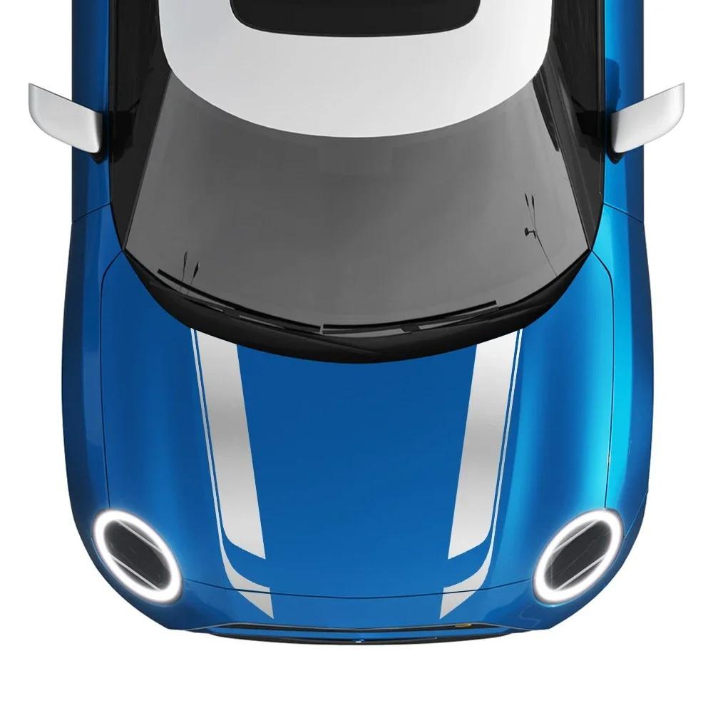 Auto Motorhaube Vinyl Aufkleber Gestreifte Dekoration Vinyl Aufkleber für Mini Cooper S JCW Countryman F56 F55 F60 R56 R60 R61 R56 F54