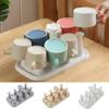 Detachable Drain Cup Holder Plastic Water Cup Holder Durable Kitchen Storage Rack  Desktop