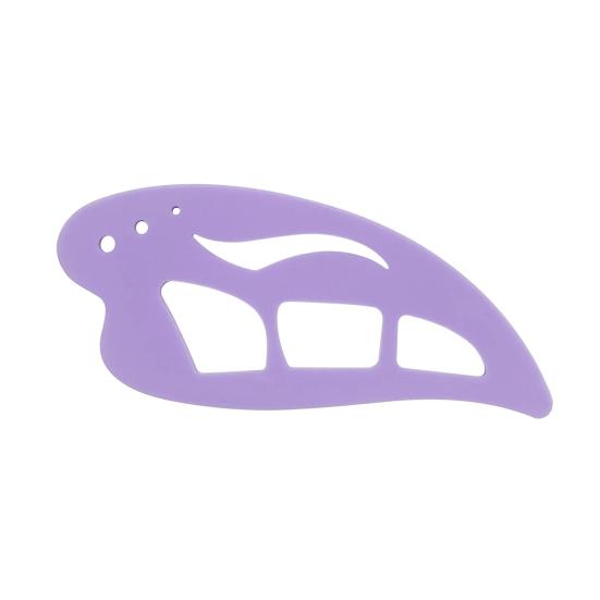 

Silicone Eyeliner Stencil Eyeshadow Guide Winged Liner Tool for Precise Reusable Makeup And Smokey Eye фіолетовий