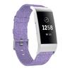 Canvas Watch Band Strap for Fitbit Charge 3 Bracelet Wristband Replacement