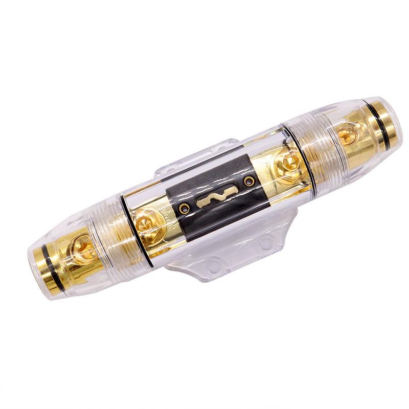Car Audio Refit Fuse Holder Car Gauge Audio Circuit Breaker Inline Fuse for Cars Vehicle Automobile 30A-300A 30A