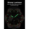 POEDAGAR Luxury Men Clock Hollow Tourbillon Automatic Mechanical Watch Waterproof Luminous Stainless Steel Watches+Box