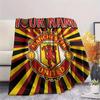 Custom Name,Manchester United FC Printed Flannel Blanket, Soft Throw for Bedroom Sofa, Washable, Christmas Present, Great Gift.
