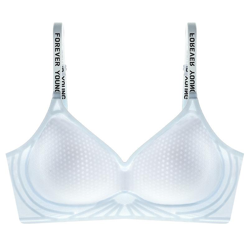 

Light, breathable, seamless, comfortable, not sultry, refreshing, anti-sagging, sub-breasts, no steel ring breasted women s bra s size recommended 45-50kg