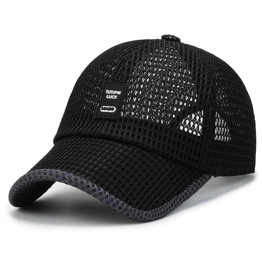 Baseballcaps i netting for menn Pustende sommercapser pappalue utendørs fiskehatter Bone Gorras Snapback Trucker-caps