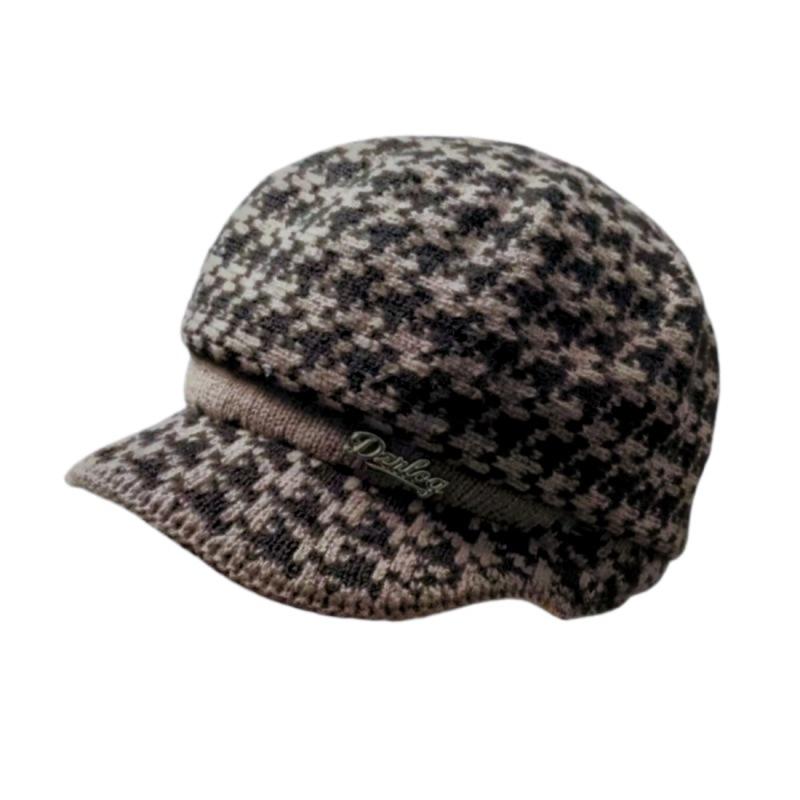 Middle-aged and Elderly Thermal Hats, Children's Autumn and Winter Fashion Berets, Ear Protectors, Mother Hats, Fleece and Cold-proof Knitted Wool Hat